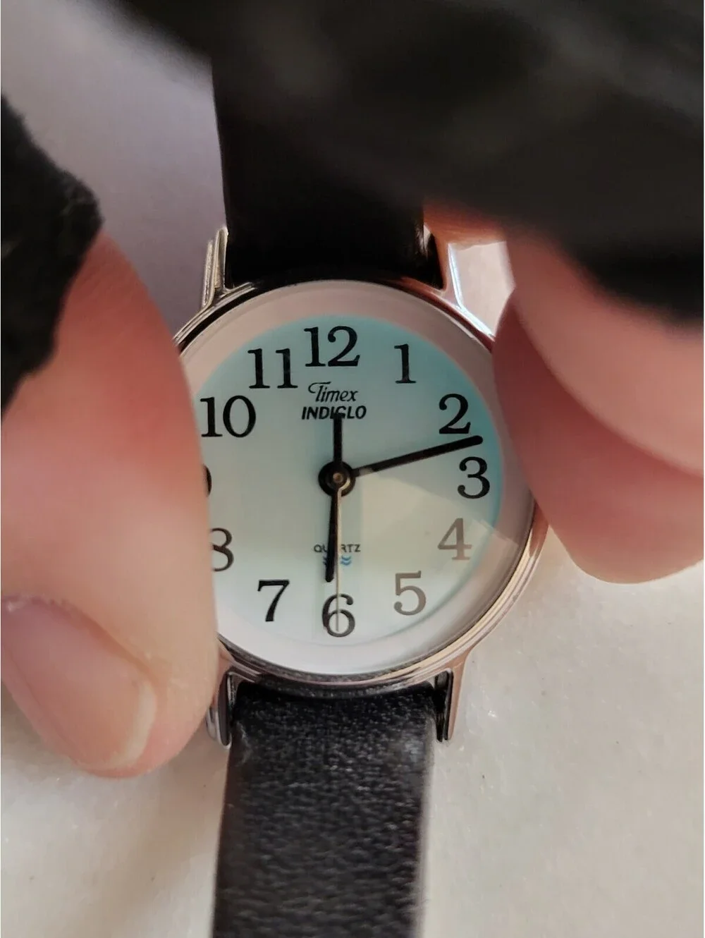 Vtg Timex Women's Quartz Watch Indiglo Works Perfectly EUC 23mm 7